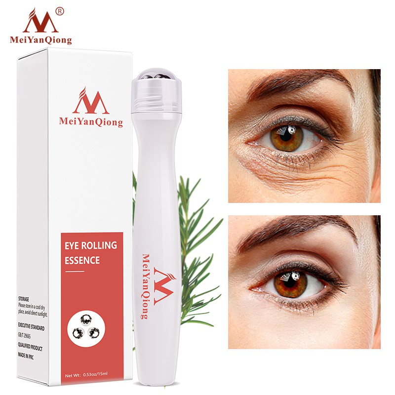 Bút Massage Mắt MeiYanQiong Hỗ Trợ Cải Thiện Nếp Nhăn Quầng Thâm 15ml Chống Quầng Thâm Mắt,Khô Mắt,Bọng Mắt Và Chống Nhăn Cho Eye Care