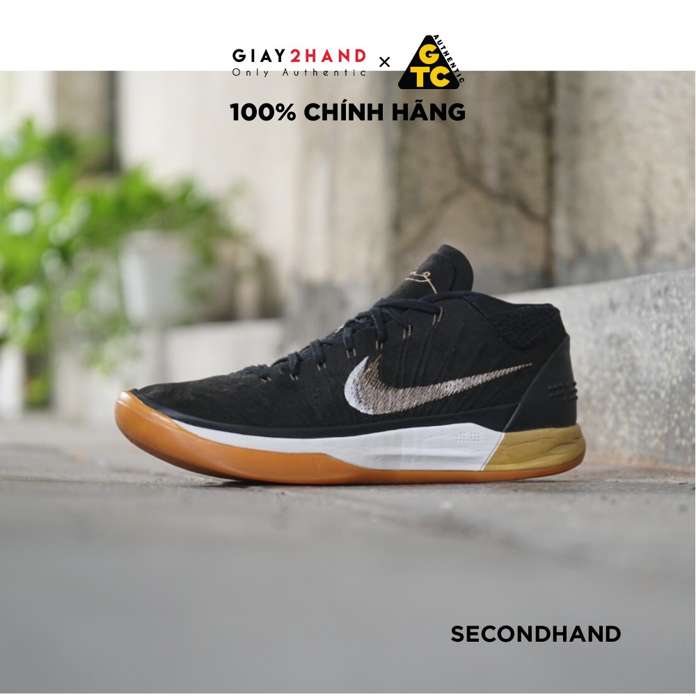 [2hand] Giày Thể Thao NIKE KOBE MAMBA A.D MID A09050-009 or 922482-009 GIÀY CŨ CHÍNH HÃNG