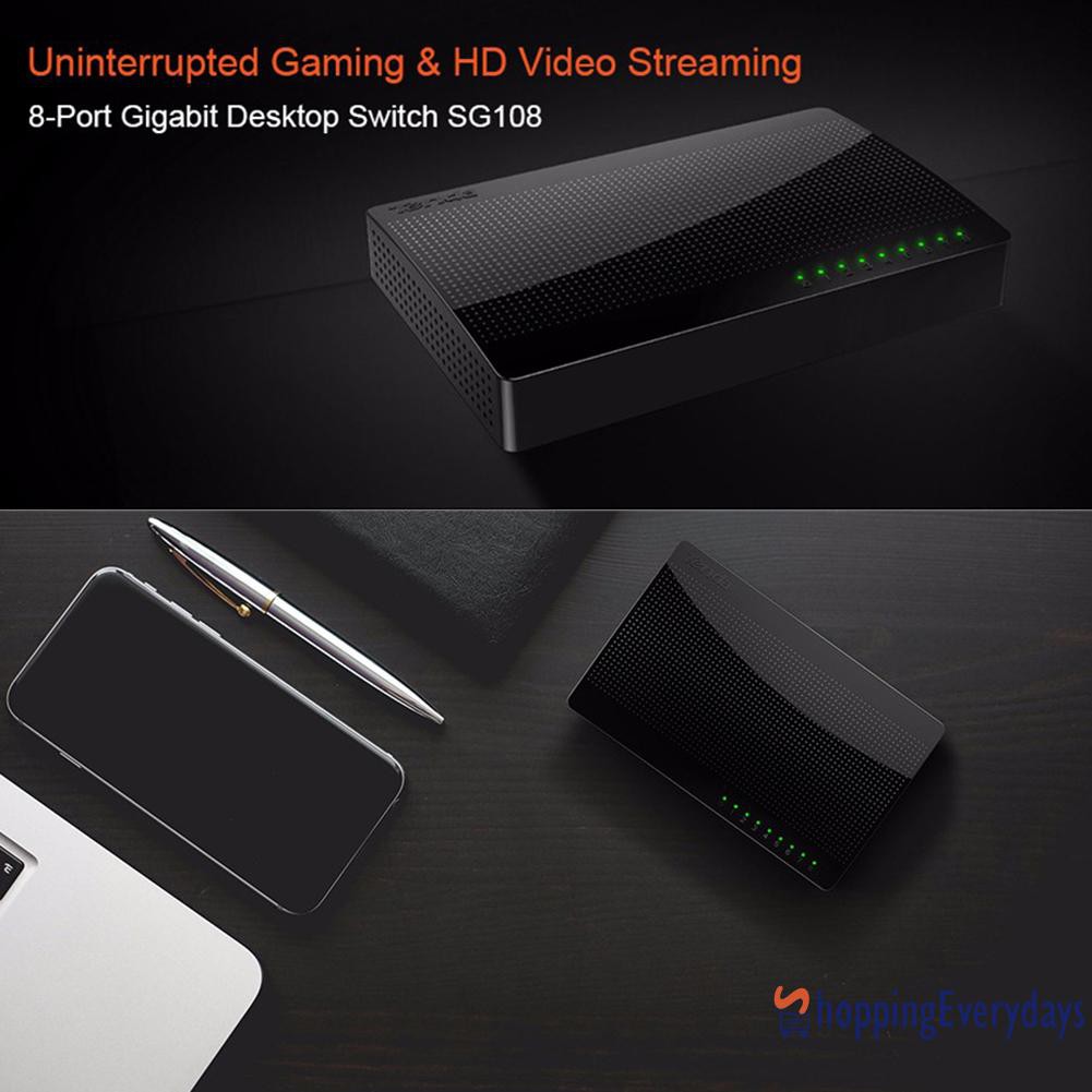 SV Bộ Chia 8 Cổng Mạng Lan Tenda Sg108 1000m | BigBuy360 - bigbuy360.vn