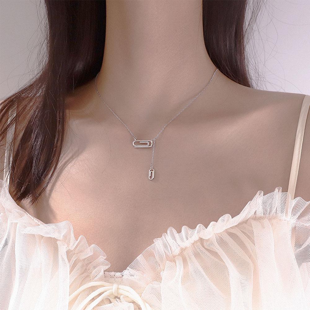 QQMALL Vòng cổ Mặt Hình Hoa Hồng Thời Trang Cho Nữ