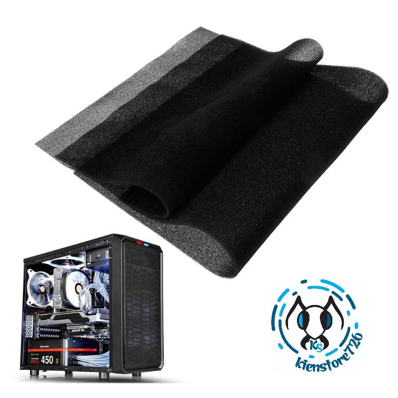 Lưới xốp lọc bụi cho case máy tính 500x400x3mm .kienstore726