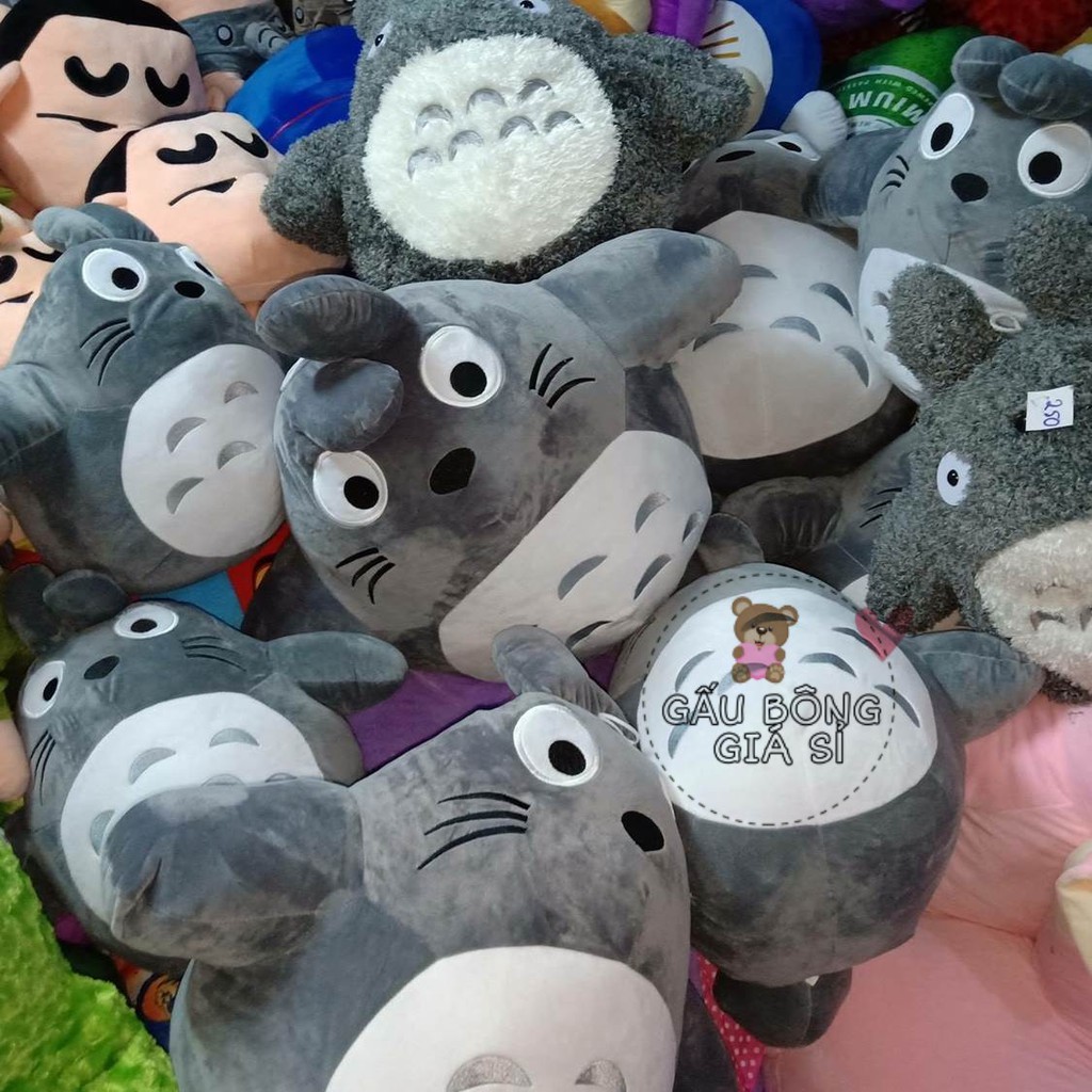 GẤU BÔNG TOTORO LOẠI LỚN CAO CẤP MỀM MỊN GIÁ RẺ