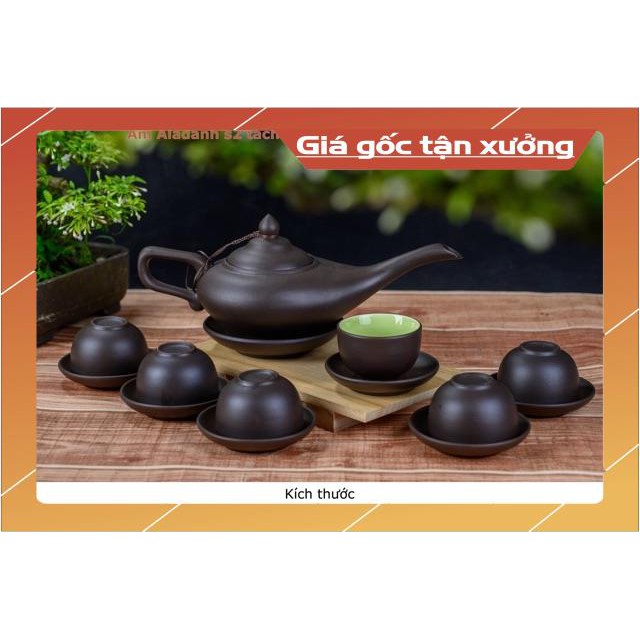 Bộ ấm chén tử sa ALADIN