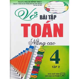 Sách - Vở bài tập toán nâng cao lớp 4 - Tập 2