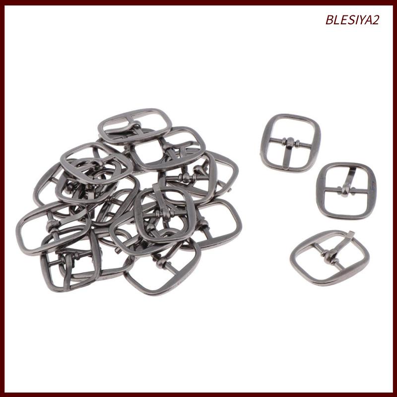 [Blesiya2] Khóa Cài Thắt Lưng Đơn Màu Bạc DIY