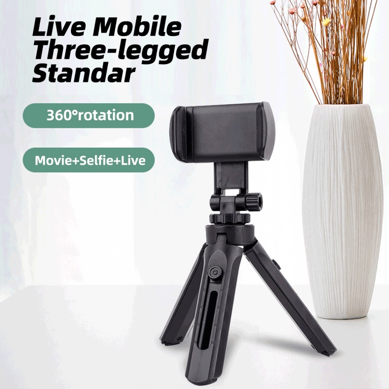 Chân tripod HdoorLink mini có thể xoay 360 độ/ xếp lại để bàn cho camera/ điện thoại