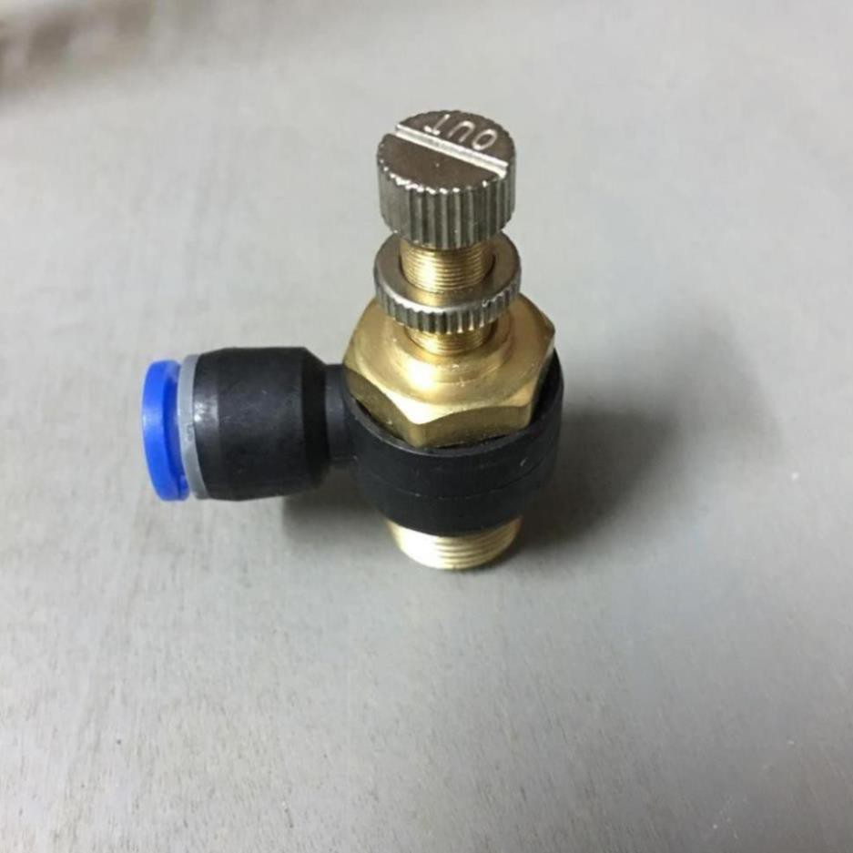Tiết lưu SL8-03 khí nén cho xi lanh SC 63 ống hơi 8
