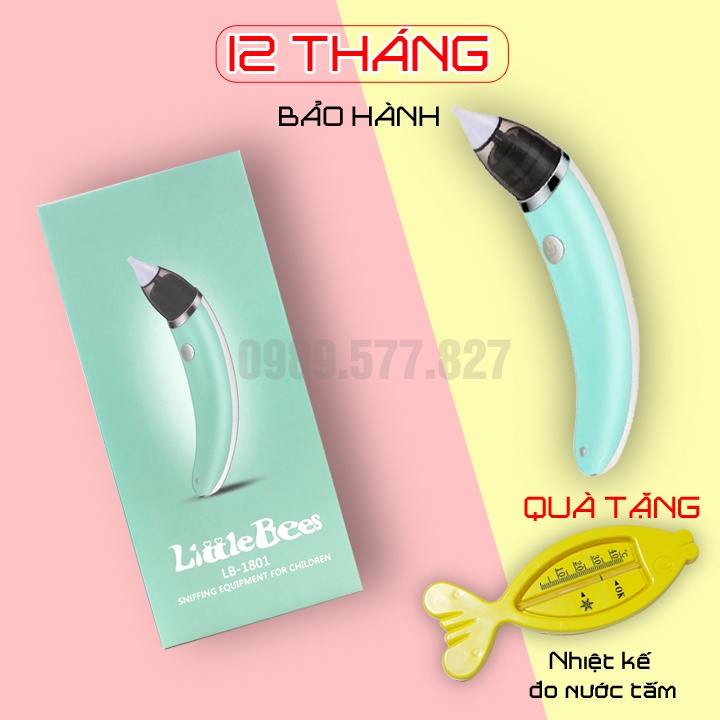 Máy hút mũi cho bé trẻ sơ sinh Little bees 5 cấp độ hút dùng cho trẻ đến 2 tuổi