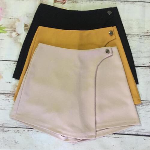 [Mã FASH50 giảm 20k đơn 50k ] Chân váy chữ A, váy giả quần phối cúc phong cách công sở, dự tiệc cao cấp Hia Clothing | BigBuy360 - bigbuy360.vn