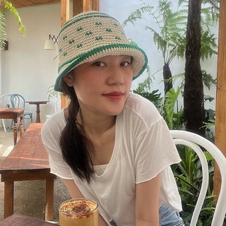 Mũ đan móc thủ công Bucket Hat - 70sHATs