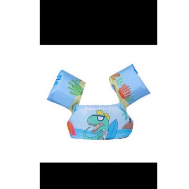 Phao bơi cho bé trai bé gái LUHAZO đi biển tập bơi body chống lật Tay Đỡ Ngực Cho Bé 2023