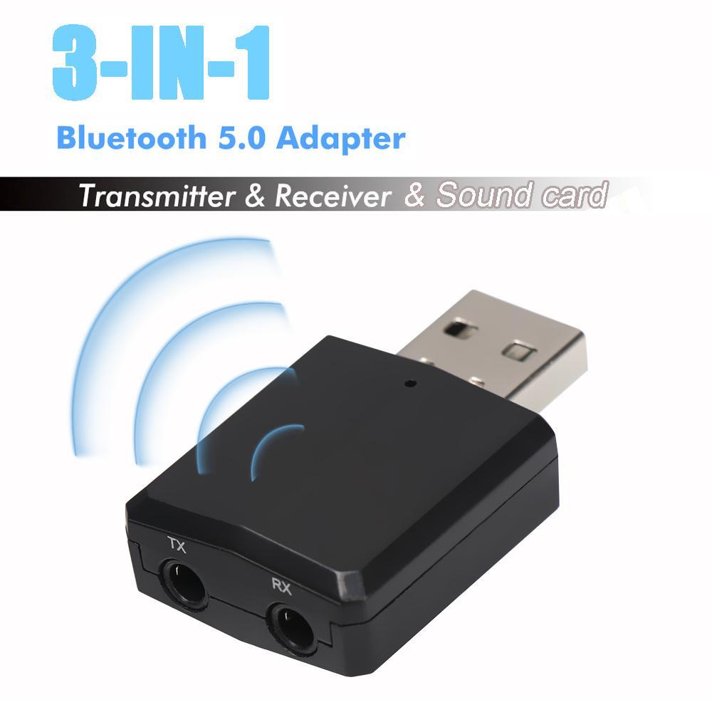Set Thiết Bị Truyền Nhận Âm Thanh Bluetooth 5.0 3 Trong 1 Chuyên Dụng Và Phụ Kiện