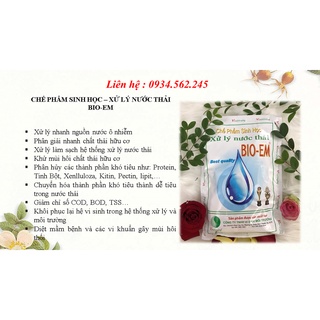 [ Chế phẩm sinh học xử lý nước thải BIO-EM] - Chế phẩm sinh học xử lý nước thải