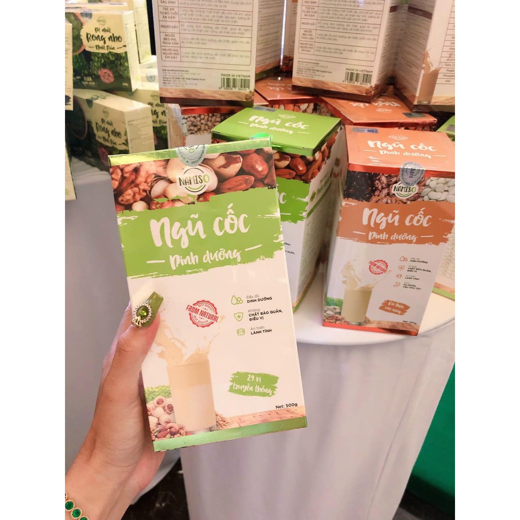 Ngũ cốc Namiso  Organic Food - Ngũ cốc dinh dưỡng cho mọi lứa tuổi ( chính hãng 100%)