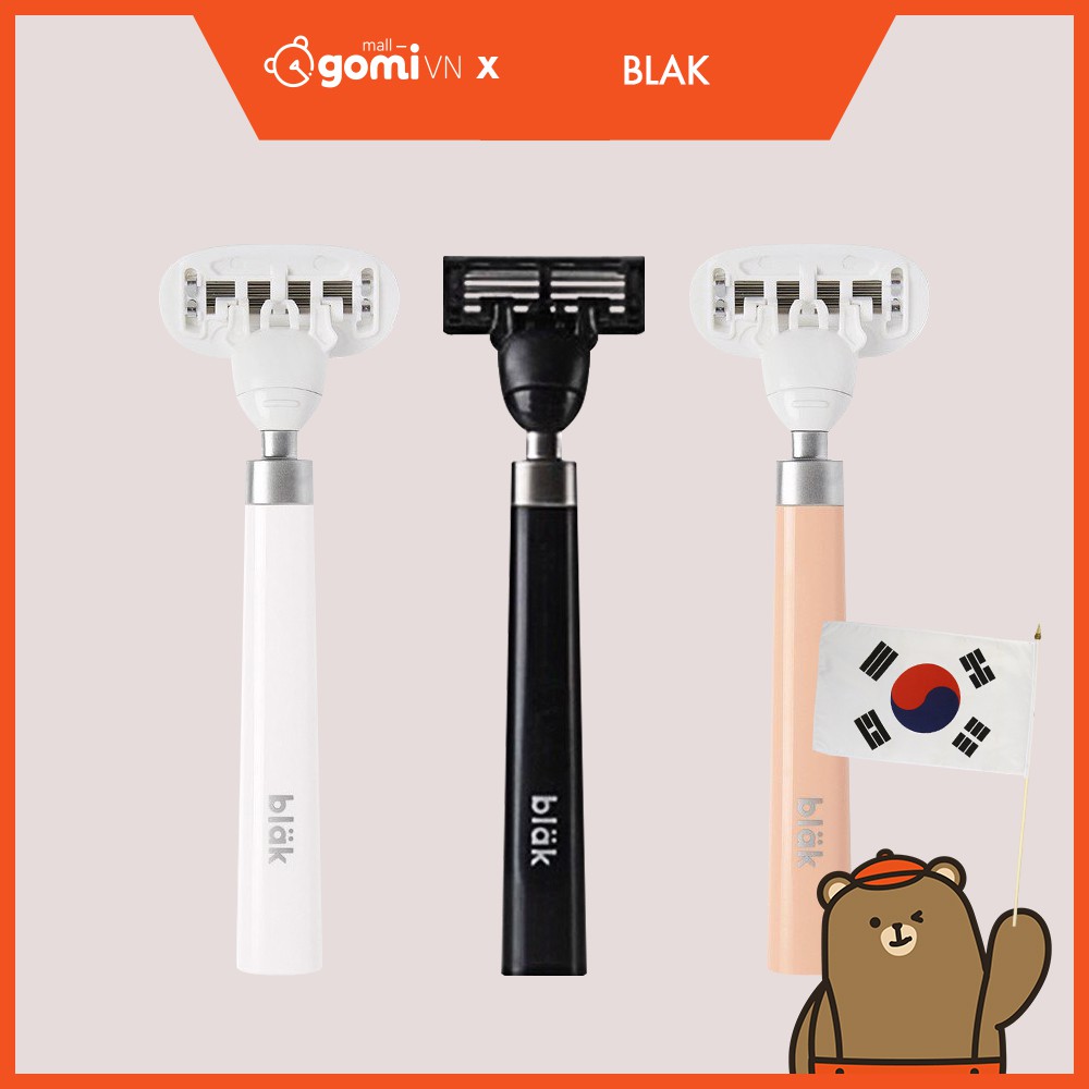 Dao Cạo Râu Cao Cấp Dành Cho Phái Mạnh Lưỡi Dao Chuyên Nghiệp Blak  Shave Full Color Gomi Mall