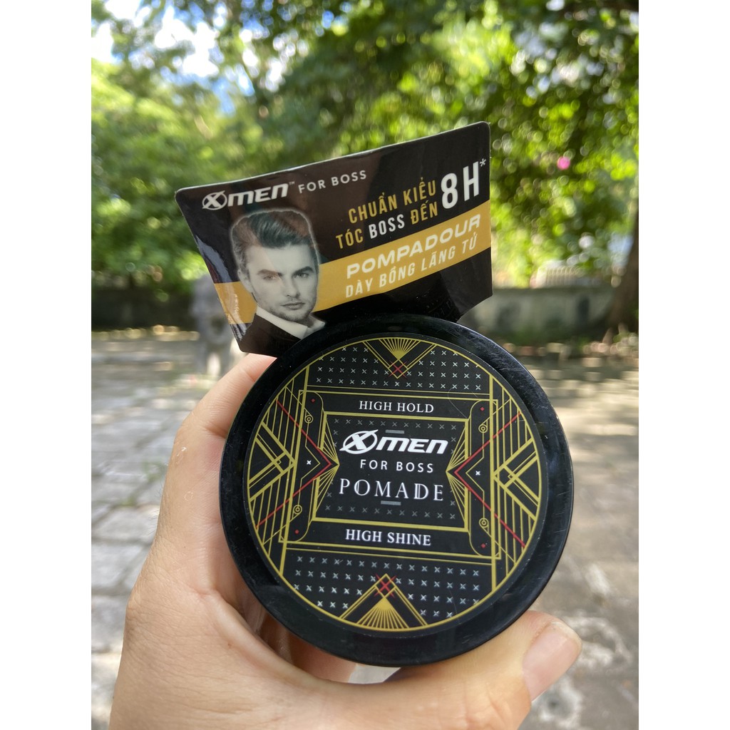 Pomade tạo kiểu tóc X-Men For Boss Medium Hold - Vuốt ngược sành điệu 60g