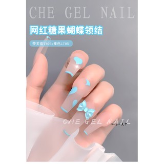 Nơ Thạch Pha Lê Resin - Đàn Hồi Mềm Dẻo Ôm Phom Móng NZ09