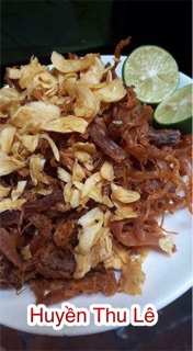 0,5kg Heo Khô Cháy Tỏi loại 1