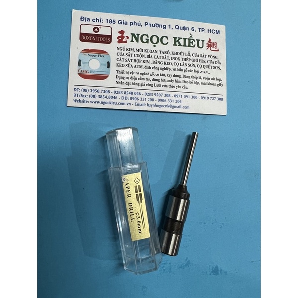 Mũi Khoan Giấy 3mm Cao cấp PAPER DRILL