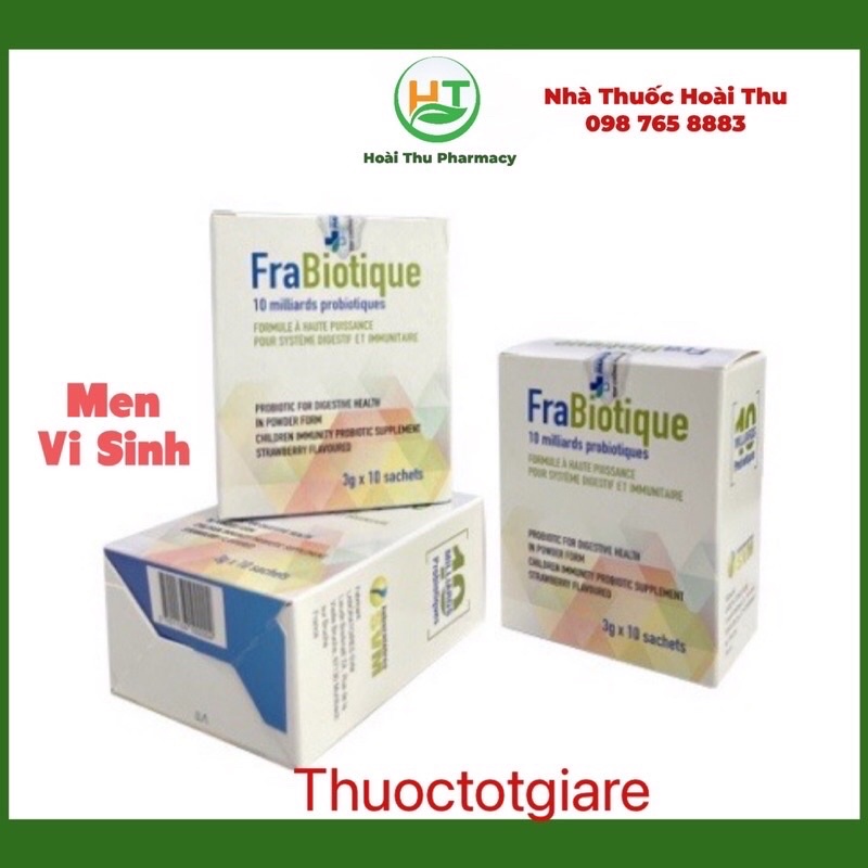 Men vi sinh FraBiotique - Giảm rối loạn tiêu hóa,giúp cân bằng vi sinh đường ruột