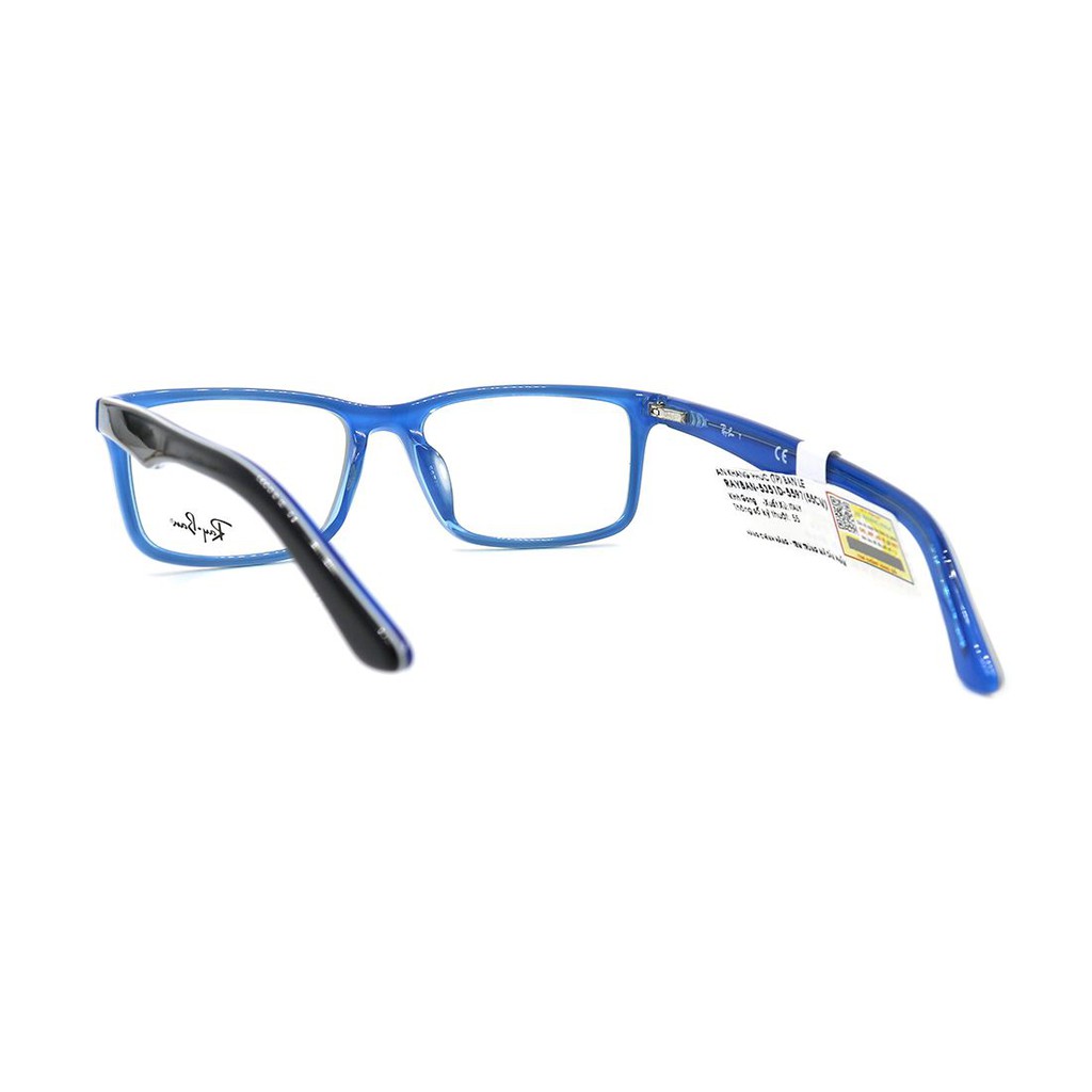 RB5351D 5597-Gọng kính nam nữ Rayban chính hãng (55-17-145), thiết kế dễ đeo bảo vệ mắt