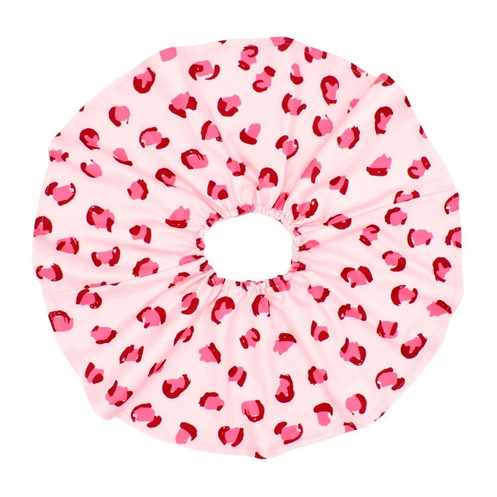 Yếm ăn dặm cổ tròn cho bé xoay 360 độ phủ kín vai chất liệu 100% cotton có lót vải xô mặt trong siêm mềm mại an toàn