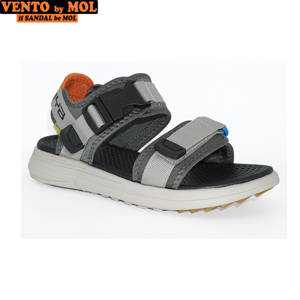 Giày sandal Vento nam nữ 2 quai ngang vải dù cho cặp đôi có quai hậu cố định mang đi học du lịch NB38G