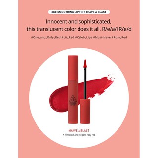 Son Kem 3CE Smoothing Lip Tint Màu Rest Day (New 2019)