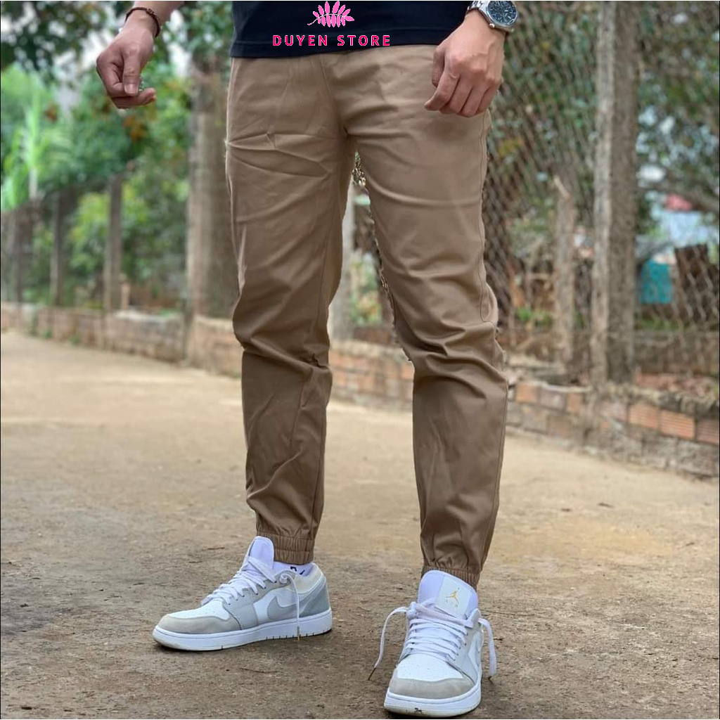 QUẦN JOGGER NAM KAKI CO GIÃN CAO CẤP HÀNG XUẤT KHẨU LOẠI 1