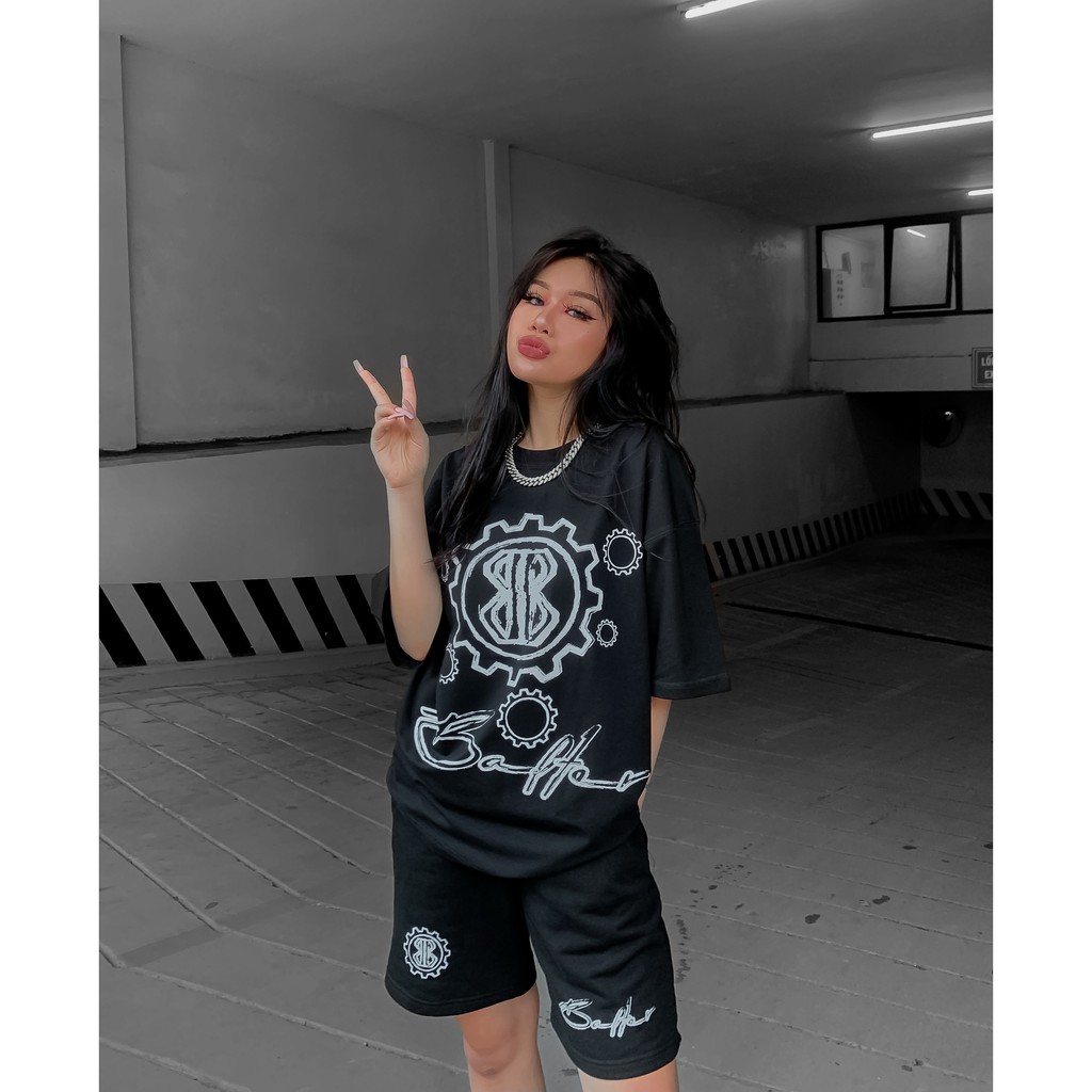 Áo thun Balter - Gear Logo - Đen | BigBuy360 - bigbuy360.vn