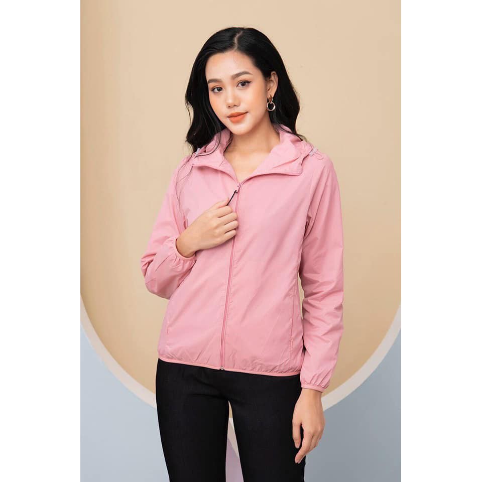 [Xả nốt kho] Áo khoác gió nữ 2 lớp siêu nhẹ đảm bảo rẻ đẹp y hình Vbig Mart | BigBuy360 - bigbuy360.vn