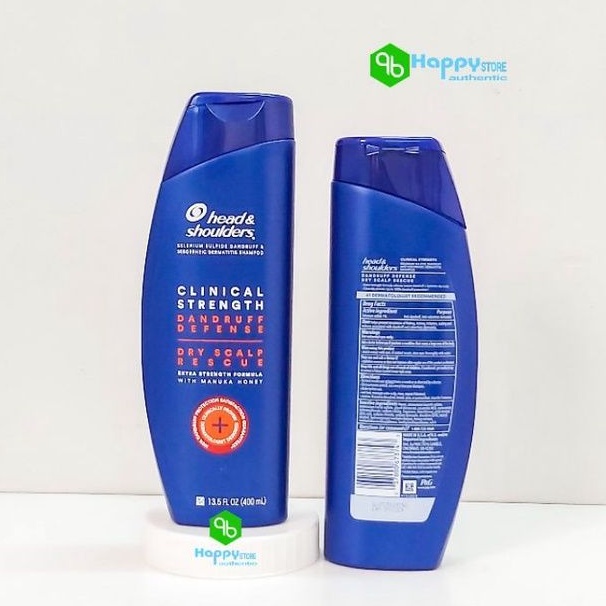 Dầu gội làm sạch  gàu và nấm Head & Shoulders Clinical Strength loại 400ml của Mỹ