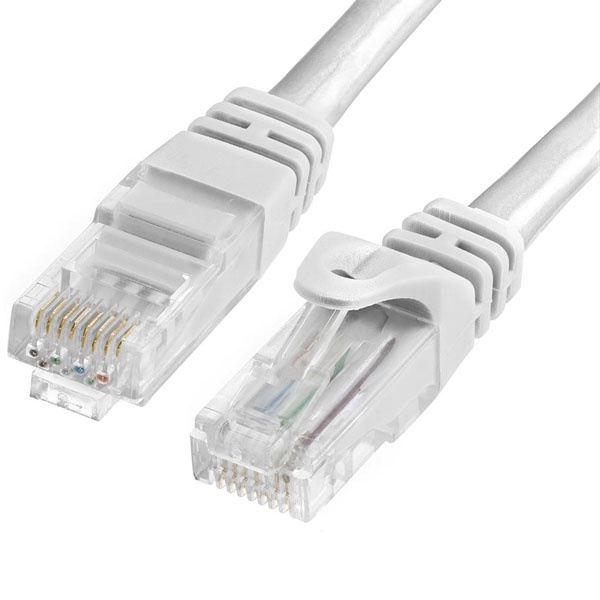 Dây nhảy mạng cat6 Sinoamigo dài 2m mầu trắng ( white) mã SN-25003A tốc độ 1Gb băng thông 500mhz