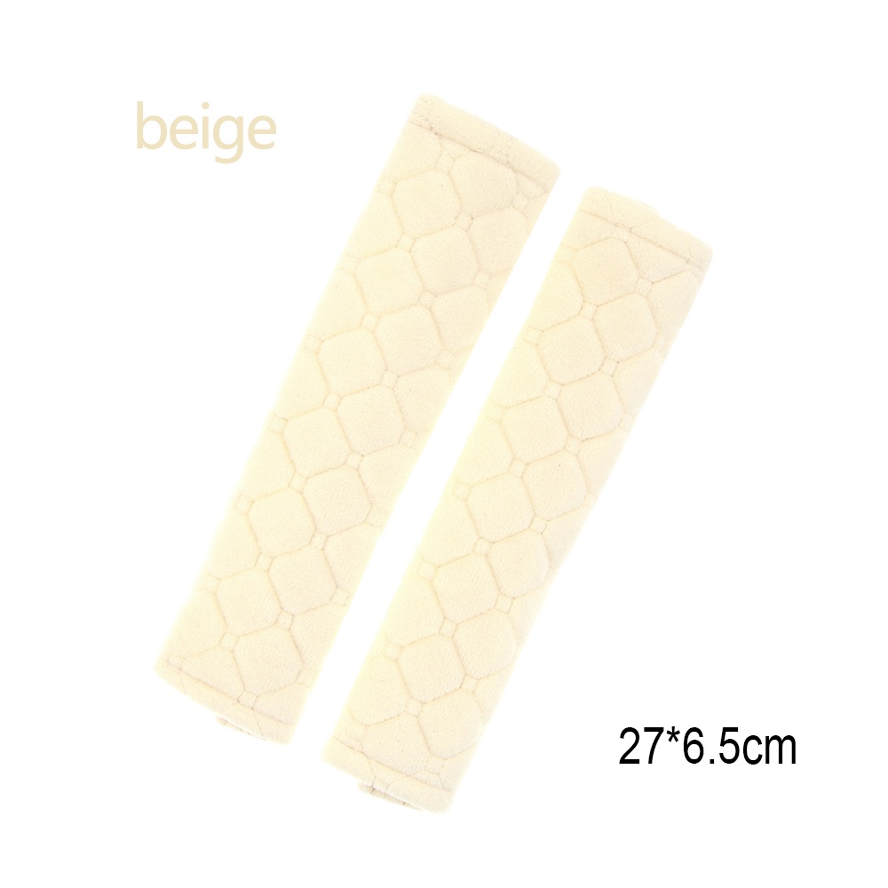 Set 2 Đệm Bọc Dây Đai An Toàn Xe Hơi Mềm Mại Thoải Mái Cho Người Lớn Và Trẻ Em