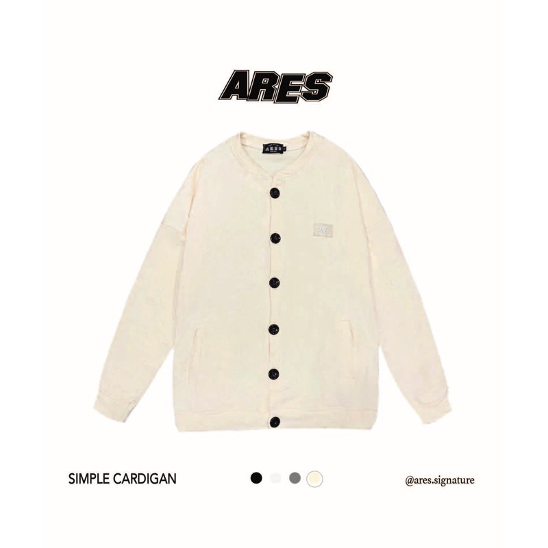 Áo khoác nỉ Cardigan