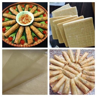 [SALE SẬP SÀN] Vỏ ram Hà Tĩnh (Bánh đa nem) hút chân không loại Hảo hạng dẻo mềm dễ gói rán giòn ráo mỡ