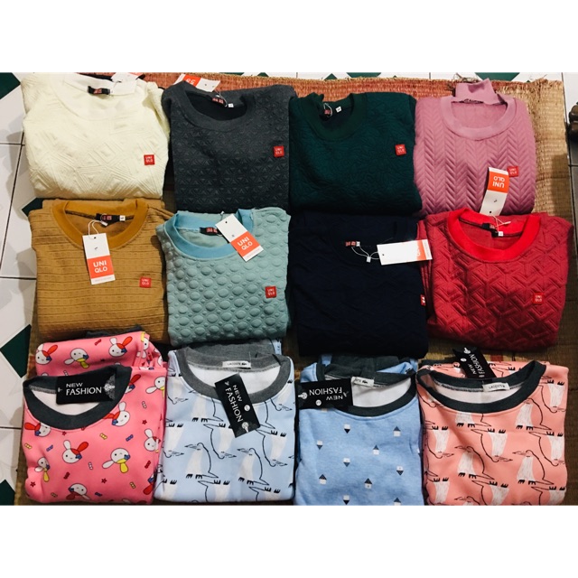 Bộ nỉ uniqlo