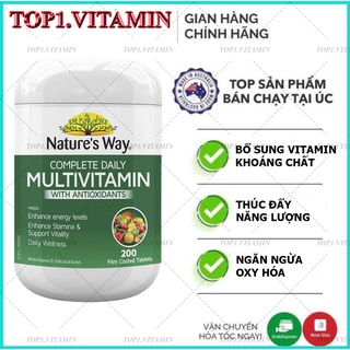 Vitamin tổng hợp Nature’s Way Úc 200 viên - Xuất xứ Úc