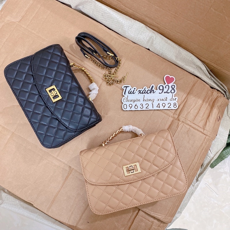 Túi ô trám size 22 hàng 1:1 (ảnh thật có bảng tên)