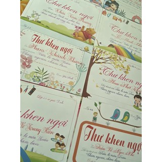 🍀🍀 45 tờ Thư Khen 🍀🍀