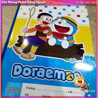Combo 10 Vở Ô Ly Doraemon 48trang Viết Không Nhòe Không Lem Mực