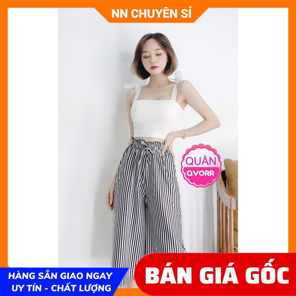 Quần jogger quần ống rộng nữ chất vải mềm mịn lưng thun co giãn thoải mái TS41 ĐŨI MỀM