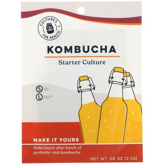 SCOBY – Gói men sống khởi đầu nuôi Kombucha