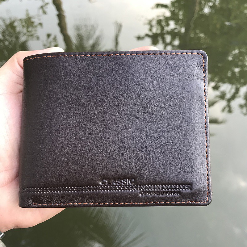 VÍ NAM DA BÒ CAO CẤP BỀN ĐẸP - MỀM MẠI - BẢO HÀNH 12 THÁNG CLSN