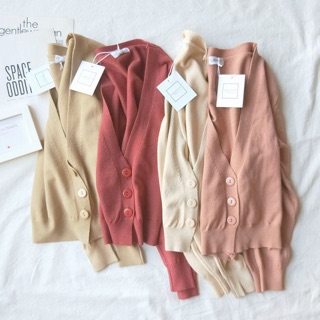 Áo khoác len cardigan