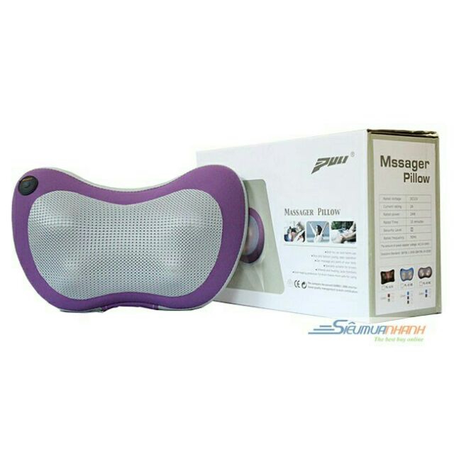 Gối massage hồng ngoại 6 đầu Magic Pillow PL 819