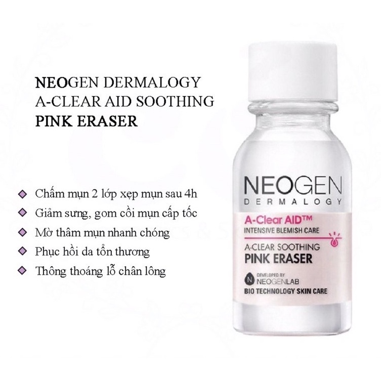 Dung dịch Chấm Mụn Neogen Soothing Pink - Chuẩn Auth
