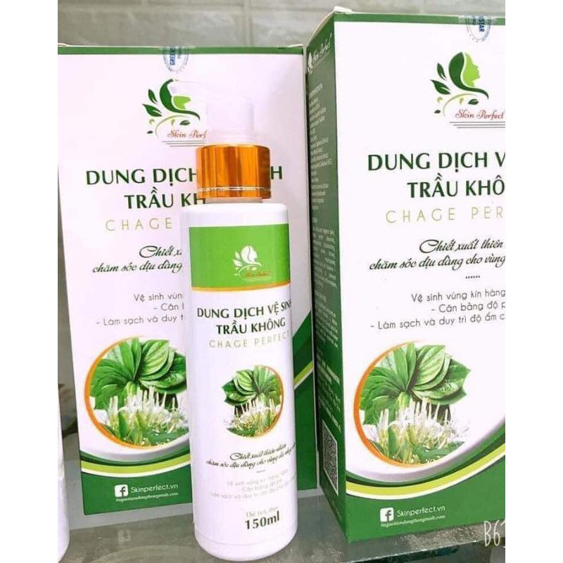 Dung dịch vệ sinh trầu không hàng chính hãng 100%