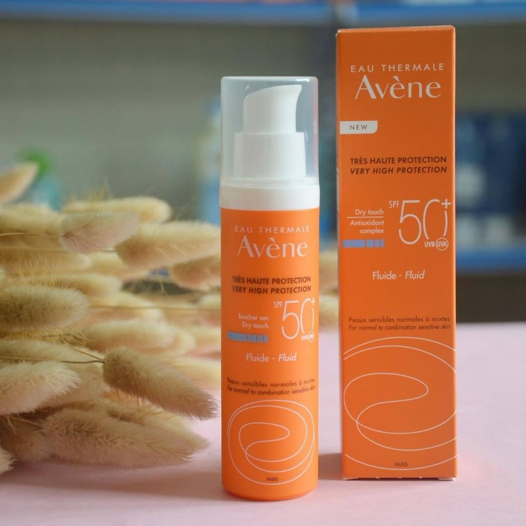 Kem Chống nắng Avene Very High Protection Fluid Spf 50+