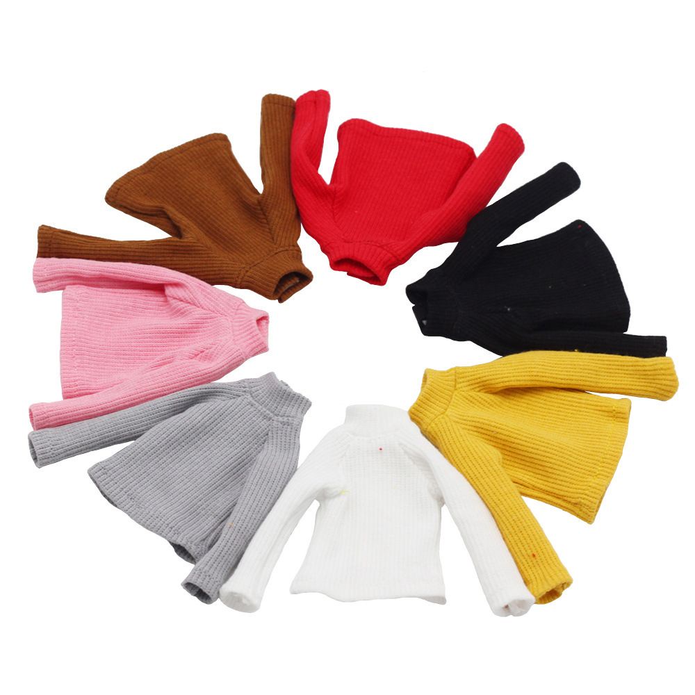 Búp Bê Mặc Áo Sweater Dệt Kim 11.8 Inch Giữ Ấm Màu Sắc Tươi Sáng Dành Cho Búp Bê